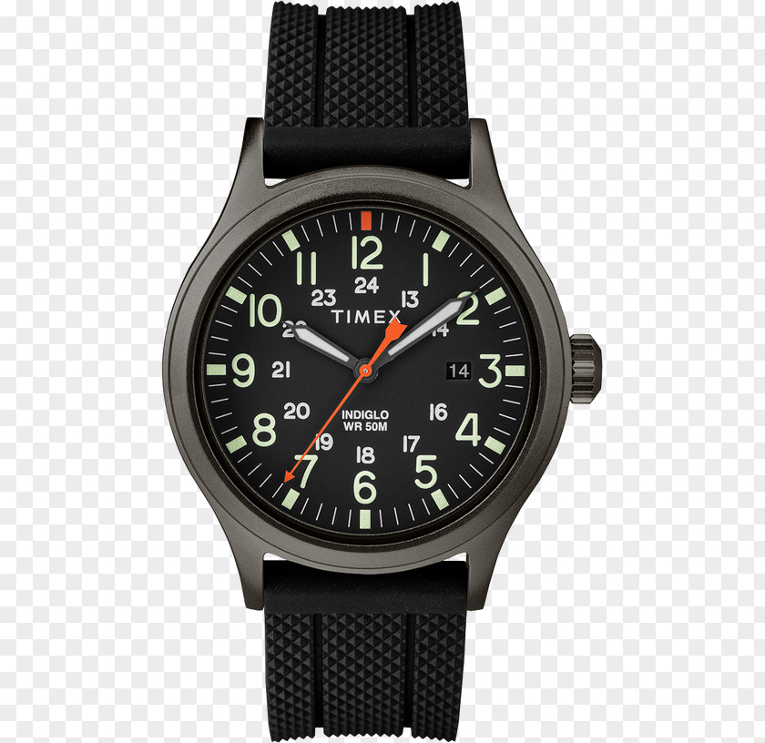 Watch Timex Group USA, Inc. Indiglo Men's Expedition Scout Strap PNG