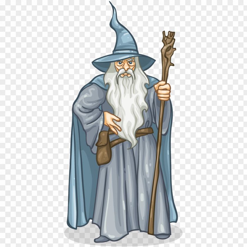 Wizard Halfling Dwarf White Elf PNG