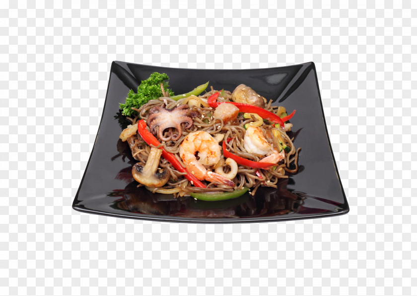 Yakisoba Chinese Noodles Thai Cuisine PNG