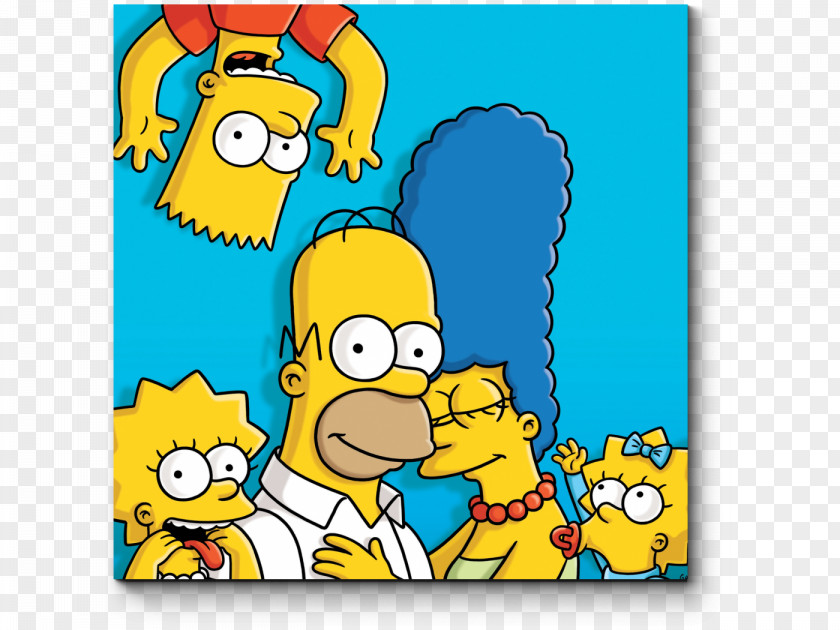 Bart Simpson Maggie Marge Homer Milhouse Van Houten PNG
