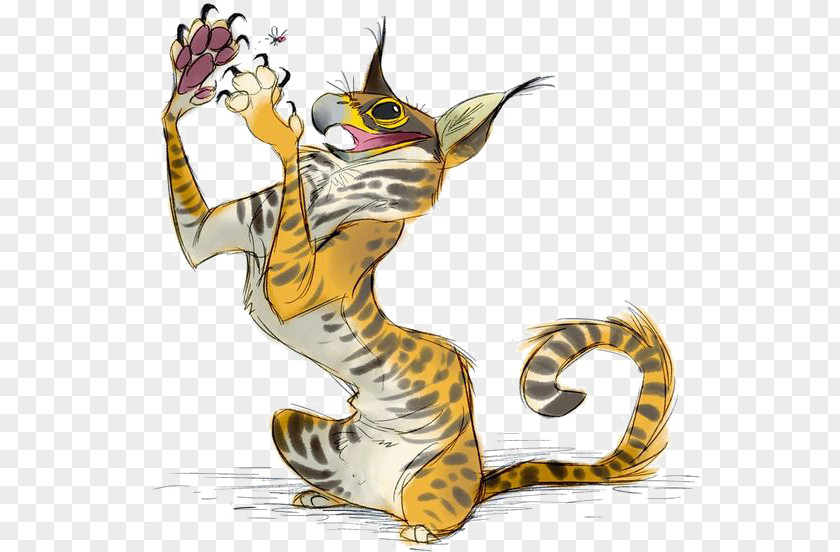 Tiger Cat Legendary Creature PNG