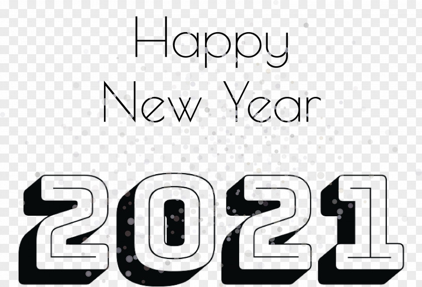 2021 Happy New Year PNG