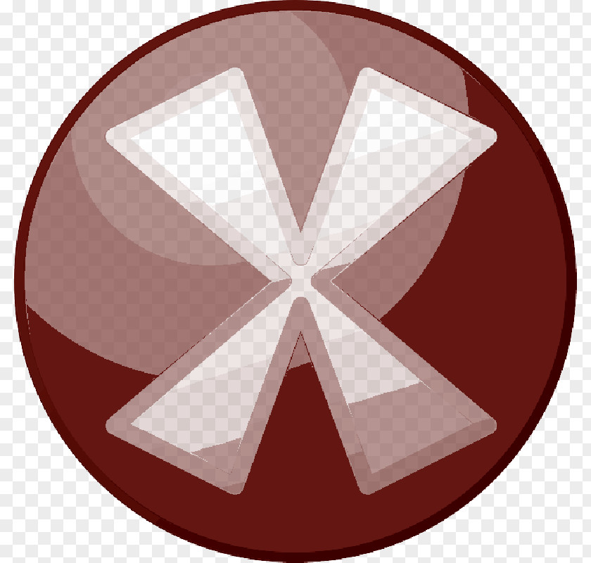 Cartoon Cross Symbol RED.M PNG