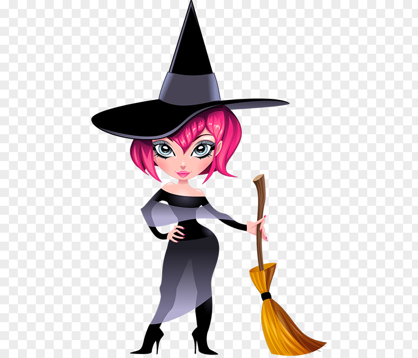 Five Witch Cartoon Witchcraft PNG