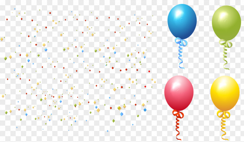 Happiness Paper Confetti Toy Balloon PNG