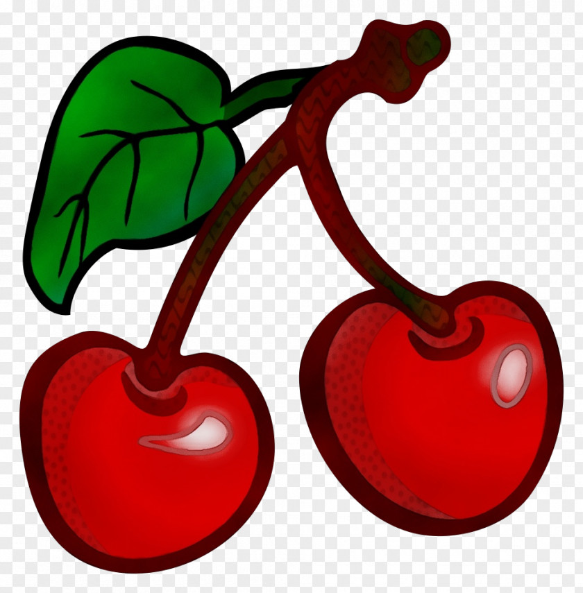 Love Drupe Red Clip Art Cherry Heart Plant PNG