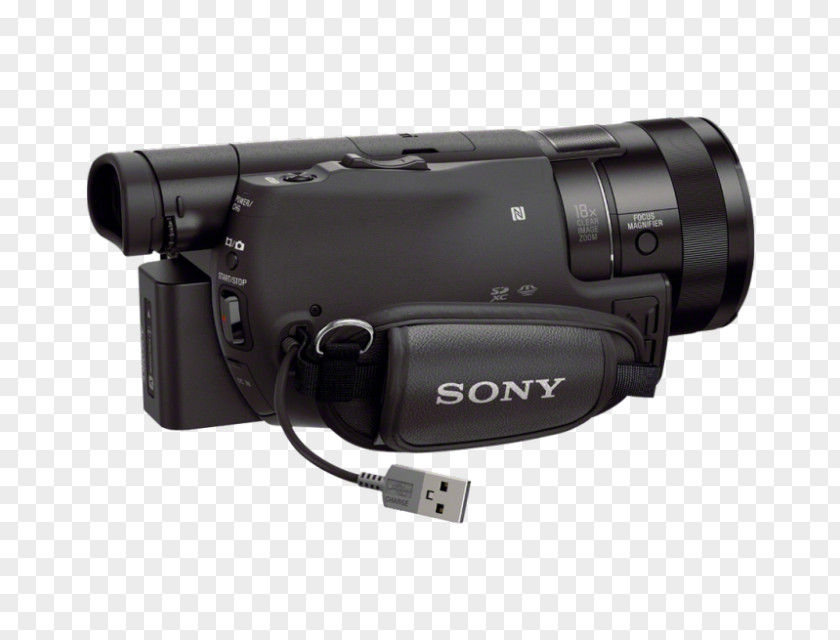 Sony Handycam HDR-CX900 Camcorder FDR-AX100 Video Cameras PNG