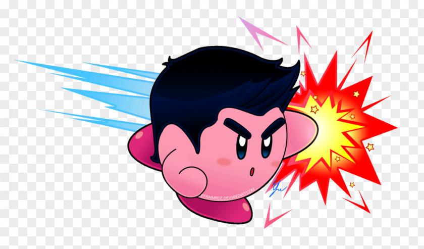 Kirby Super Smash Bros. For Nintendo 3DS And Wii U Mario Digital Art PNG