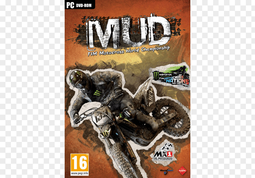 Playstation MUD: FIM Motocross World Championship Xbox 360 PlayStation Video Game PNG