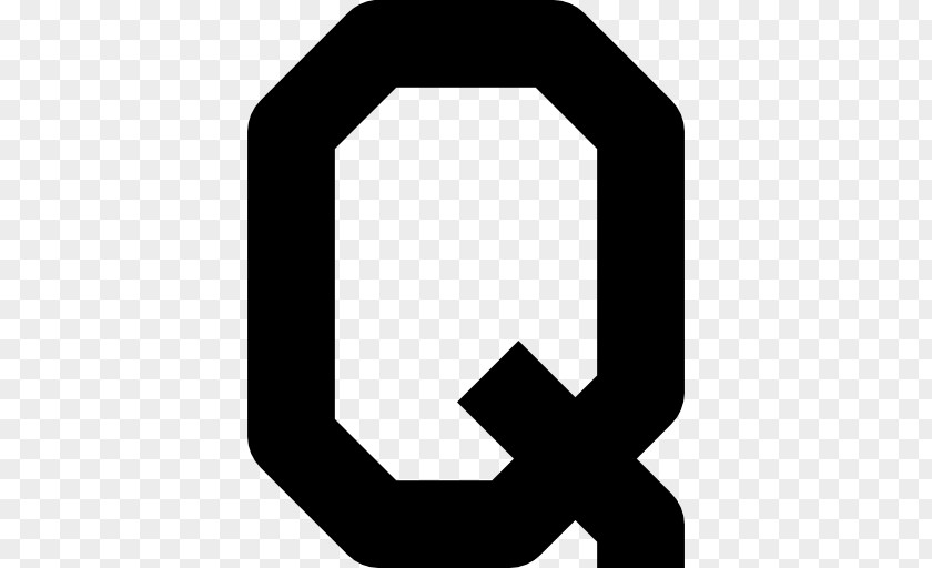 Q Letter Font PNG