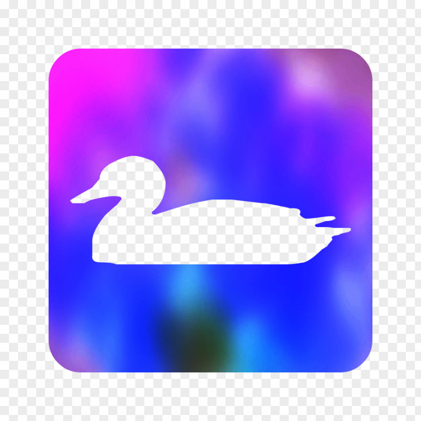 Water Bird Purple Sky PNG