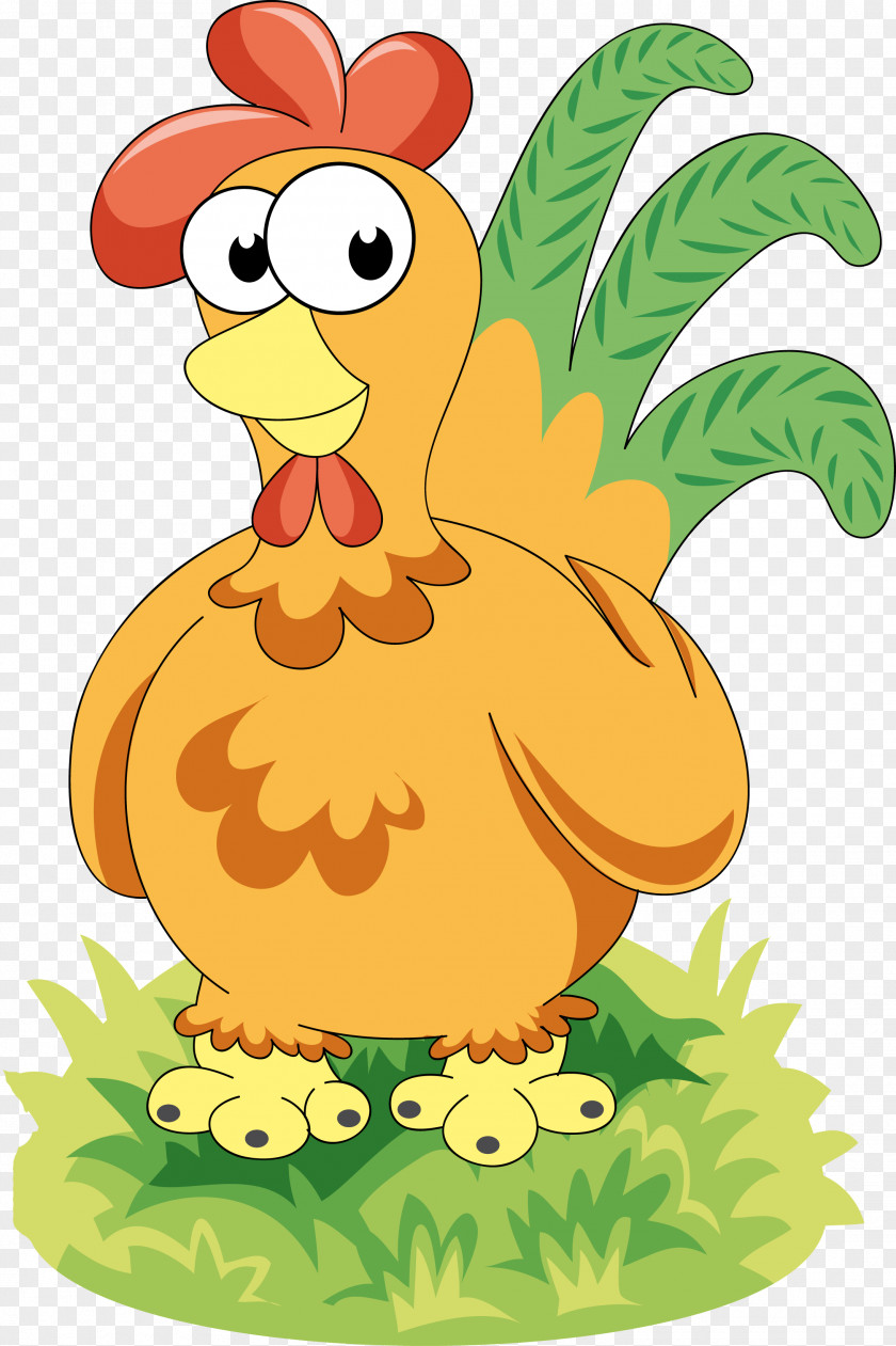 Chicken Rooster Clip Art PNG