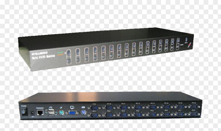 Computer Ethernet Hub Keyboard Dell KVM Switches Network Switch PNG
