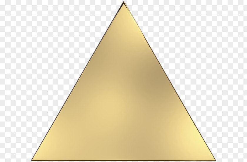 Cone Pyramid Yellow Background PNG