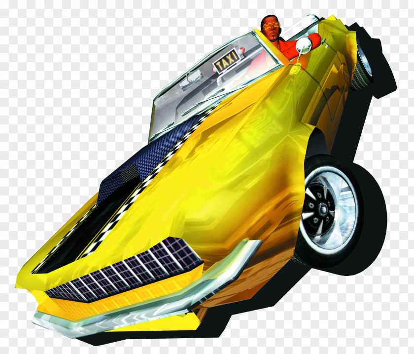 Crazy Taxi 3: High Roller 2 Video Game PNG