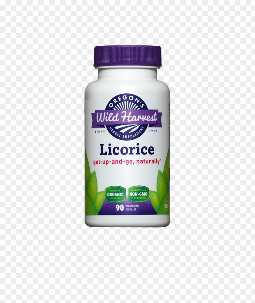 Licorice Root Dietary Supplement Common Nettle Oregon's Wild Harvest Organic Food Capsule PNG