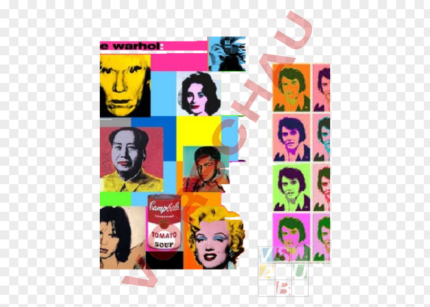 Andy Warhol The Museum Shot Marilyns Poster Graphic Design PNG
