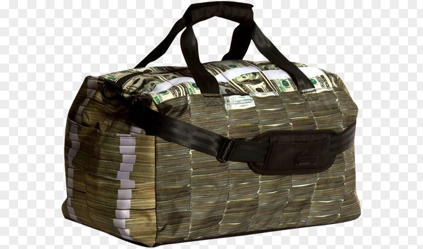 Money Bag Duffel Bags Bank PNG