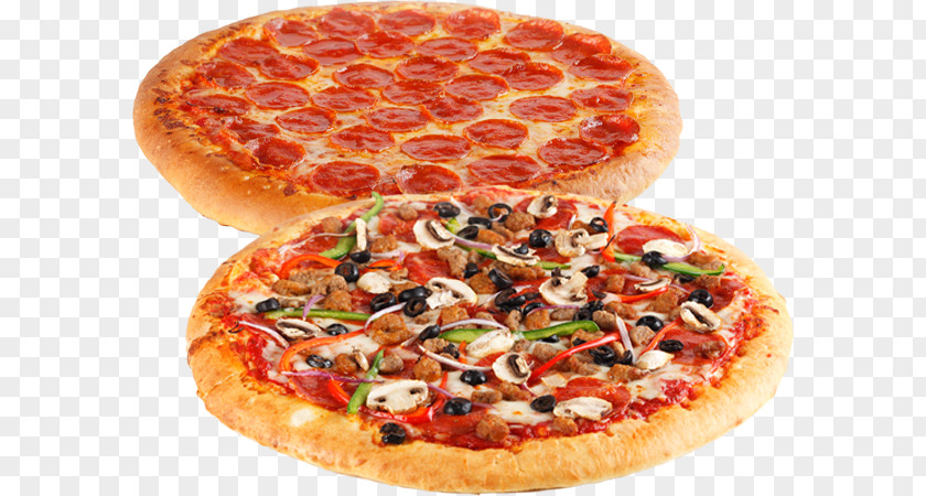 Pizza California-style Sicilian Combos Pepperoni PNG