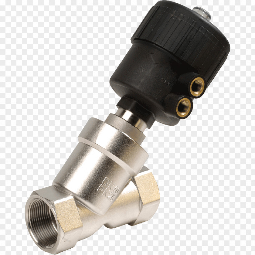 Pressure-balanced Valve Pneumatics Angle Seat Piston Gas Liquid PNG