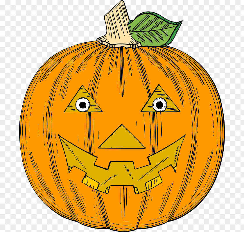 Pumpkin Lantern Jack-o'-lantern Halloween Clip Art PNG