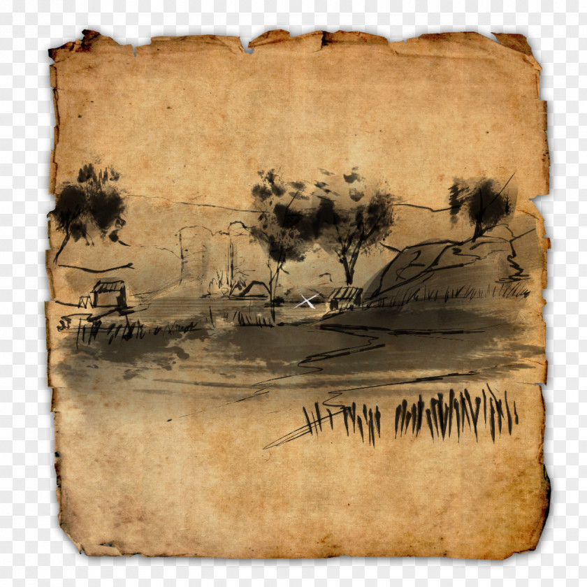 Treasure The Elder Scrolls Online II: Daggerfall Cyrodiil Map PNG