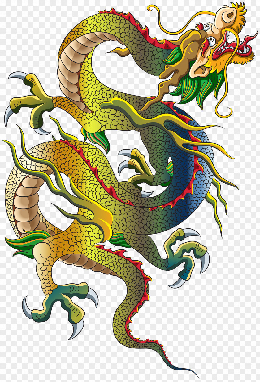 China Chinese Dragon Painting PNG