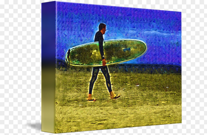 Energy Venice Surfboard Water Resources Ecosystem Gallery Wrap PNG
