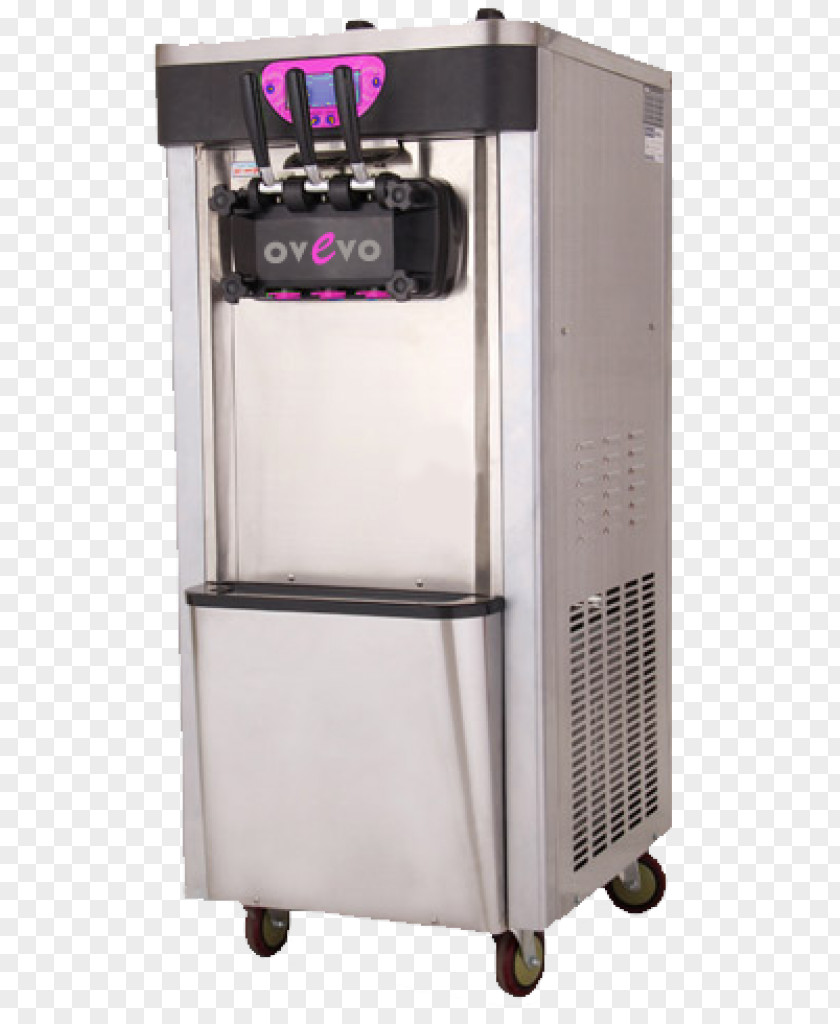 Ice Cream Machine Cones Frozen Yogurt Soy Milk PNG