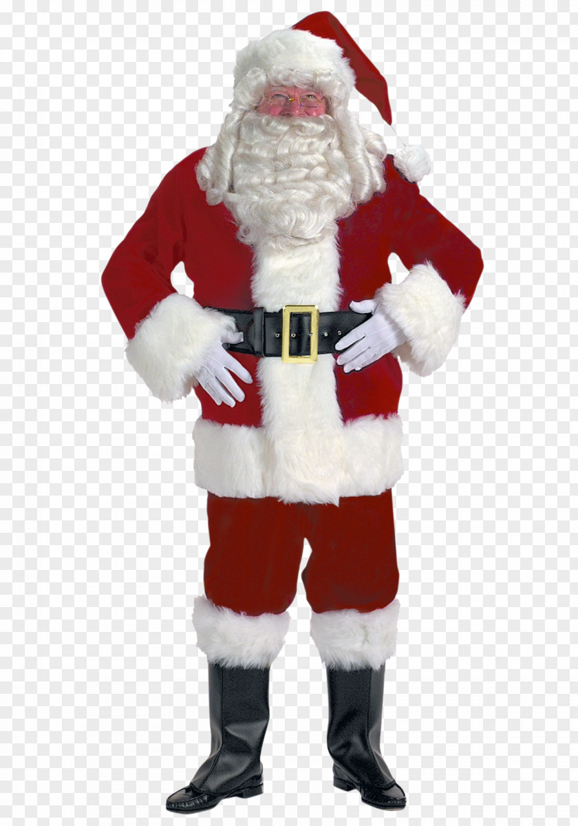 Santa Claus Mrs. Suit Costume PNG