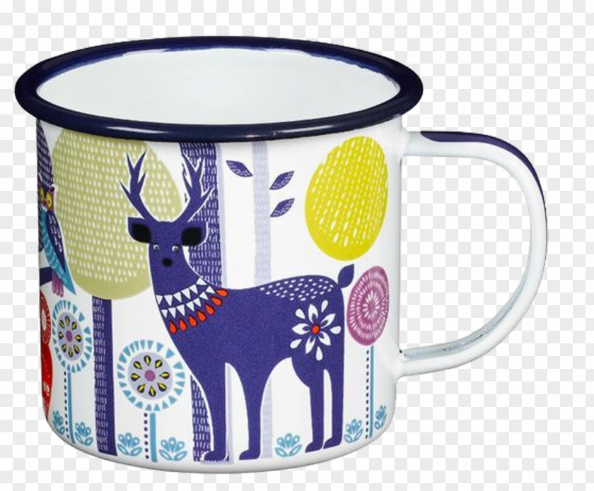 Stained Glass Mug Vitreous Enamel Folklore Coffeemaker Coffee Cup PNG
