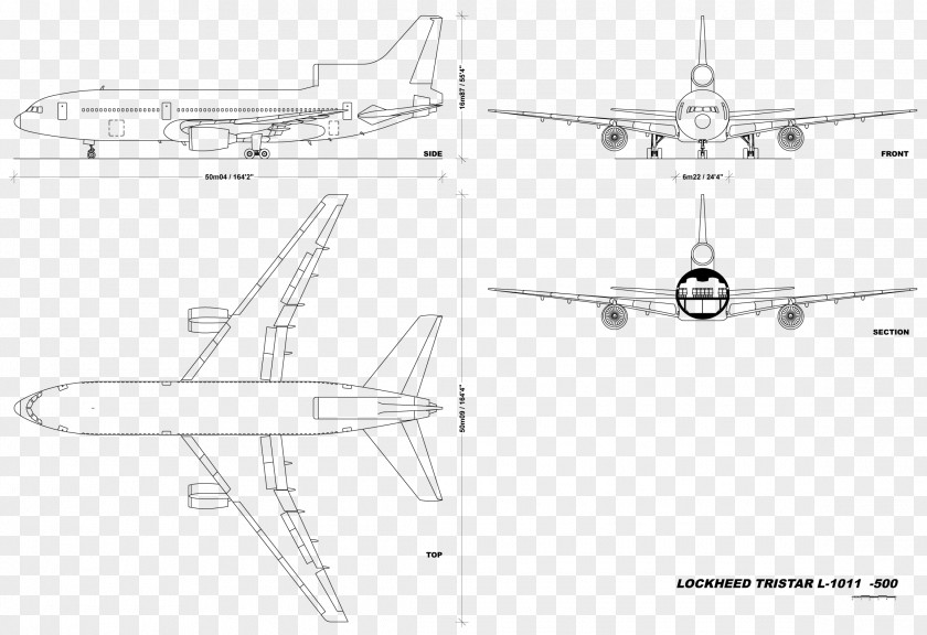 Yacht Top View Lockheed L-1011 TriStar McDonnell Douglas DC-10 MD-11 PNG
