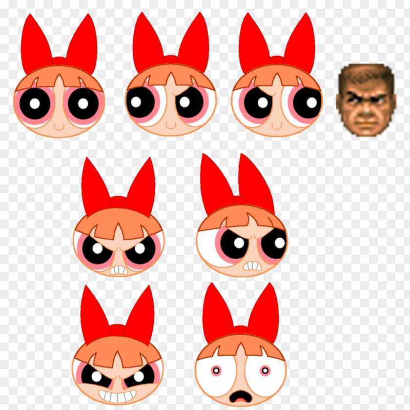 Doom The Powerpuff Girls Doomguy Sprite PNG