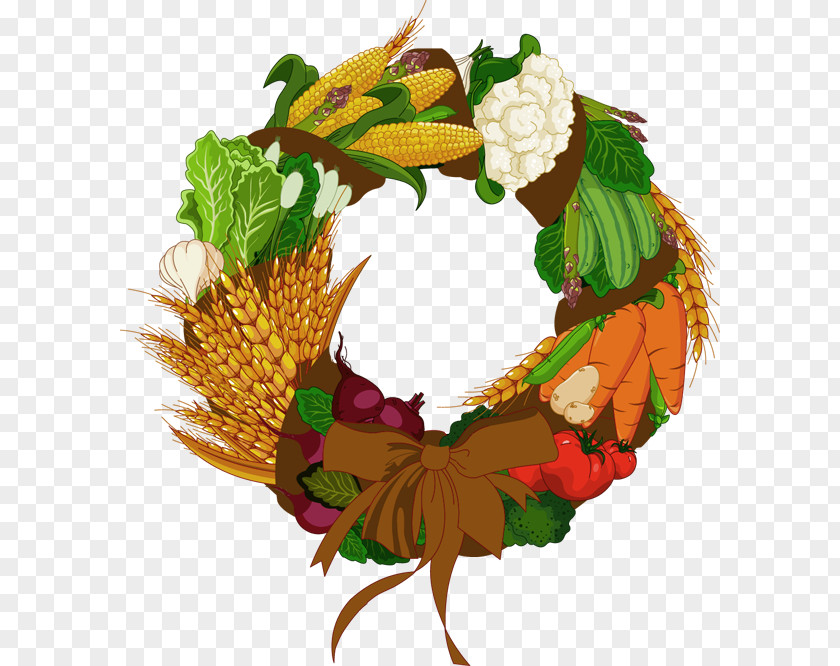 Fall Wreaths Cliparts Thanksgiving Free Content Royalty-free Clip Art PNG