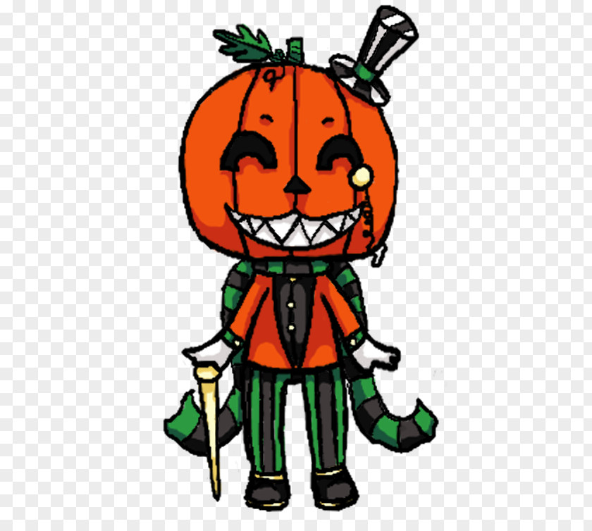 Pumpkin Cartoon Character Clip Art PNG