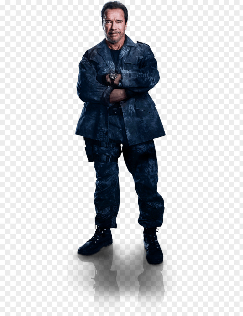 Schwarzenegger Arnold The Expendables 3 Trench Film PNG