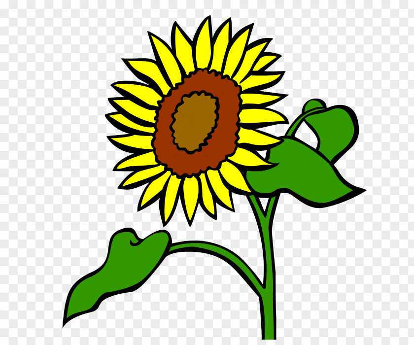Simple Mountain Common Sunflower Clip Art Book Illustration Text PNG