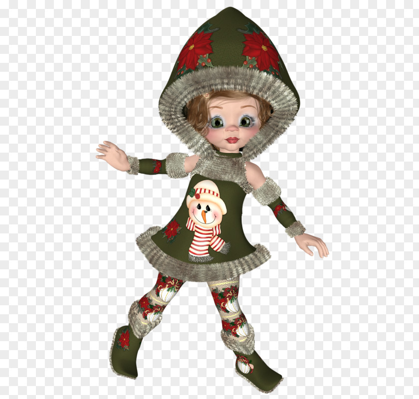 Troll Doll Christmas Elf Day PNG