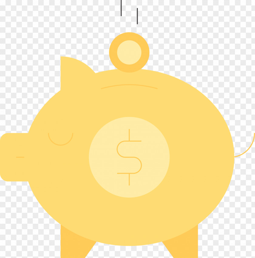 Cute Piggy Bank Domestic Pig Money PNG