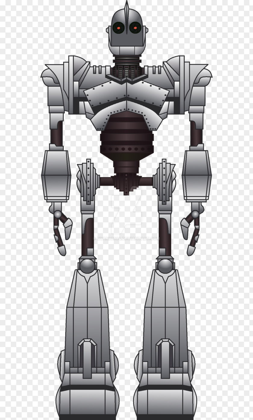 Iron Basin Military Robot Metal Drawing PNG