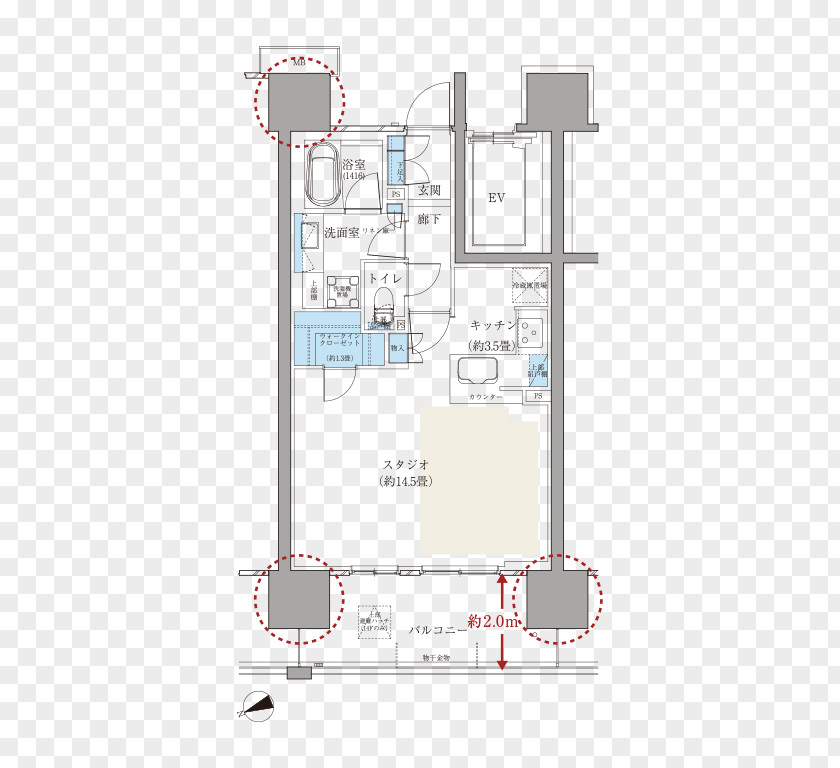 Menu Layout House Plan Floor プライムパークス品川シーサイド ザ・レジデンス 