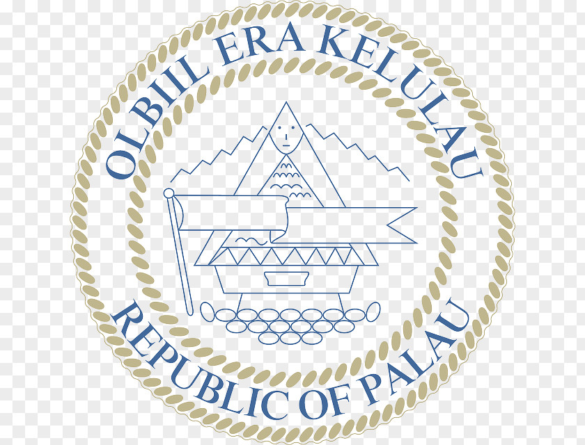 T-shirt Seal Of Palau Coat Arms Flag PNG