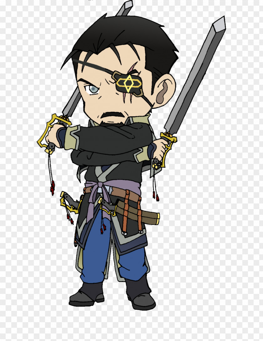 Eye Patch Cartoon Character Weapon Profession PNG