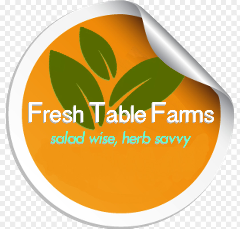 Fresh Salad Logo Farm Sustainable Agriculture Herb PNG