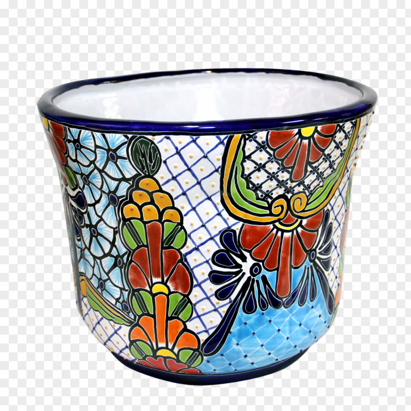 Glass Flowerpot Talavera De La Reina Ceramic Casa Jardin PNG