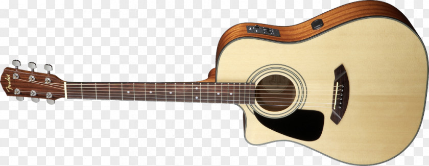 Steel-string Acoustic Guitar Dreadnought Acoustic-electric Fender Musical Instruments Corporation String PNG