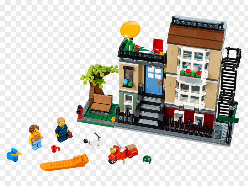 Toy LEGO 31065 Creator Park Street Townhouse Hamleys Lego PNG