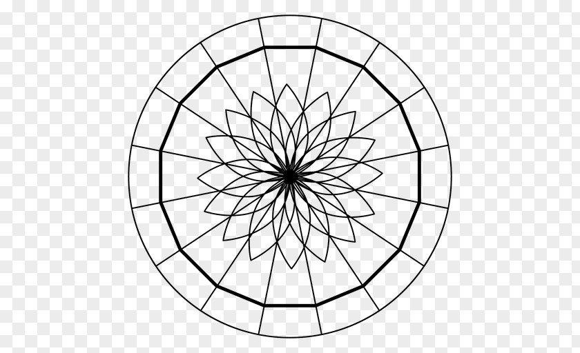 Circle Sacred Geometry Point PNG