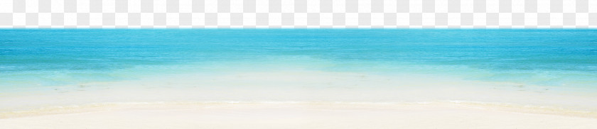 Sandy Beach Turquoise Blue Sky Font PNG