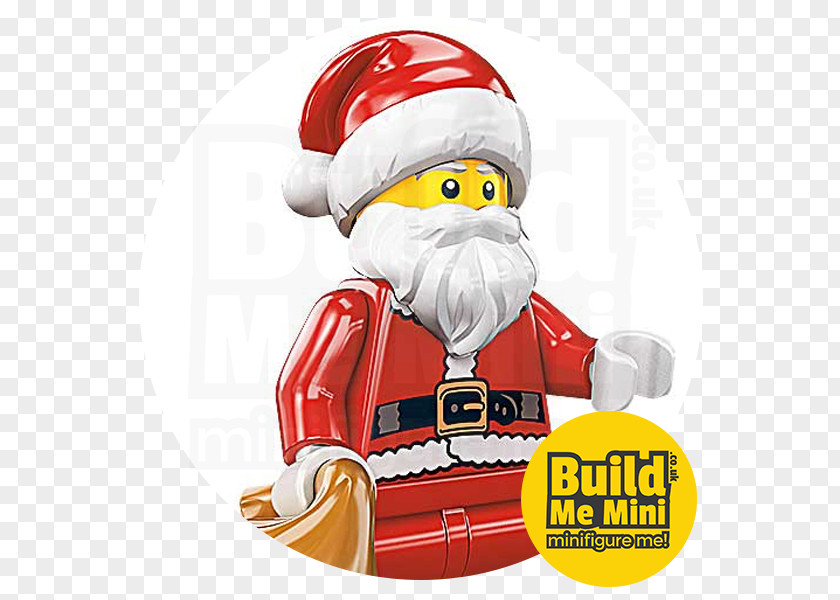 Santa Claus Lego Minifigures Toy PNG